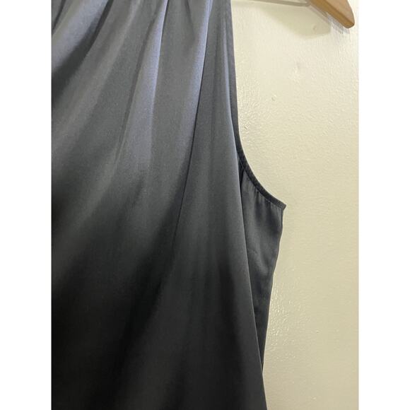 Frame Satin Silk Y2K Shirred Halter Top L Minimal Sophisticated Whimsigoth Fairy - Picture 7 of 13
